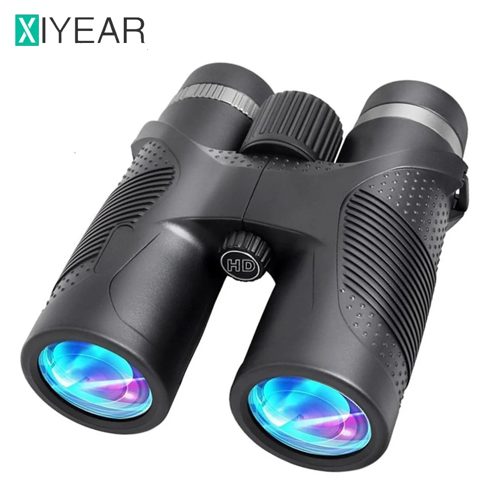 10X42 HD Binoculars Virtual High Power Binoculars With BaK4 Prisms FMC Lens IPX7 Waterproof Binoculars For Hunting Hiking