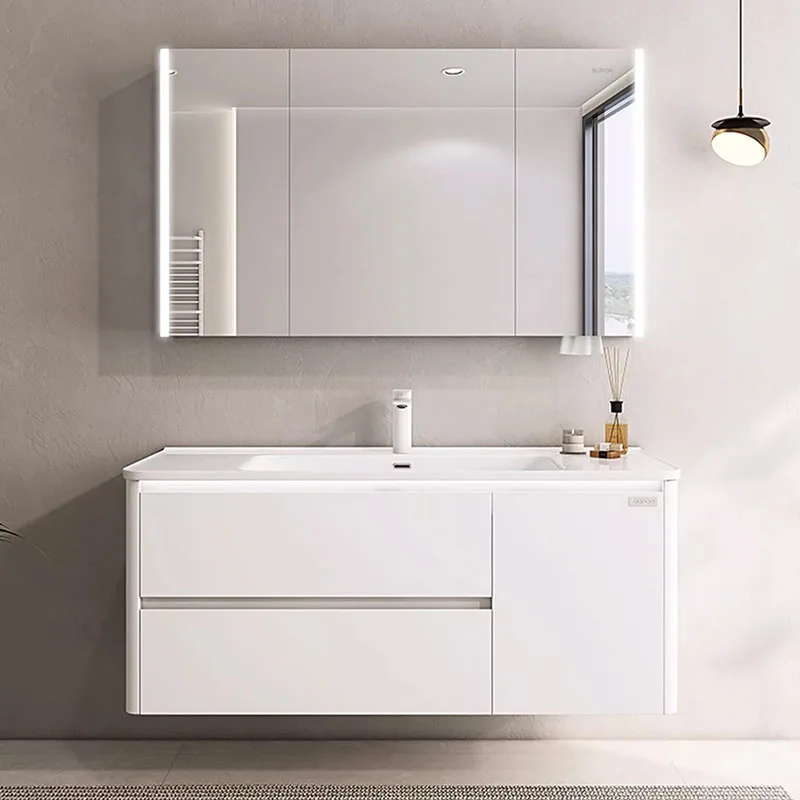 تخزين خزانة حمام بيضاء ورقة أقسام فاخرة حديثة عرض خزانة المرحاض منظم أرشيفادوريس أثاث الفندق #5