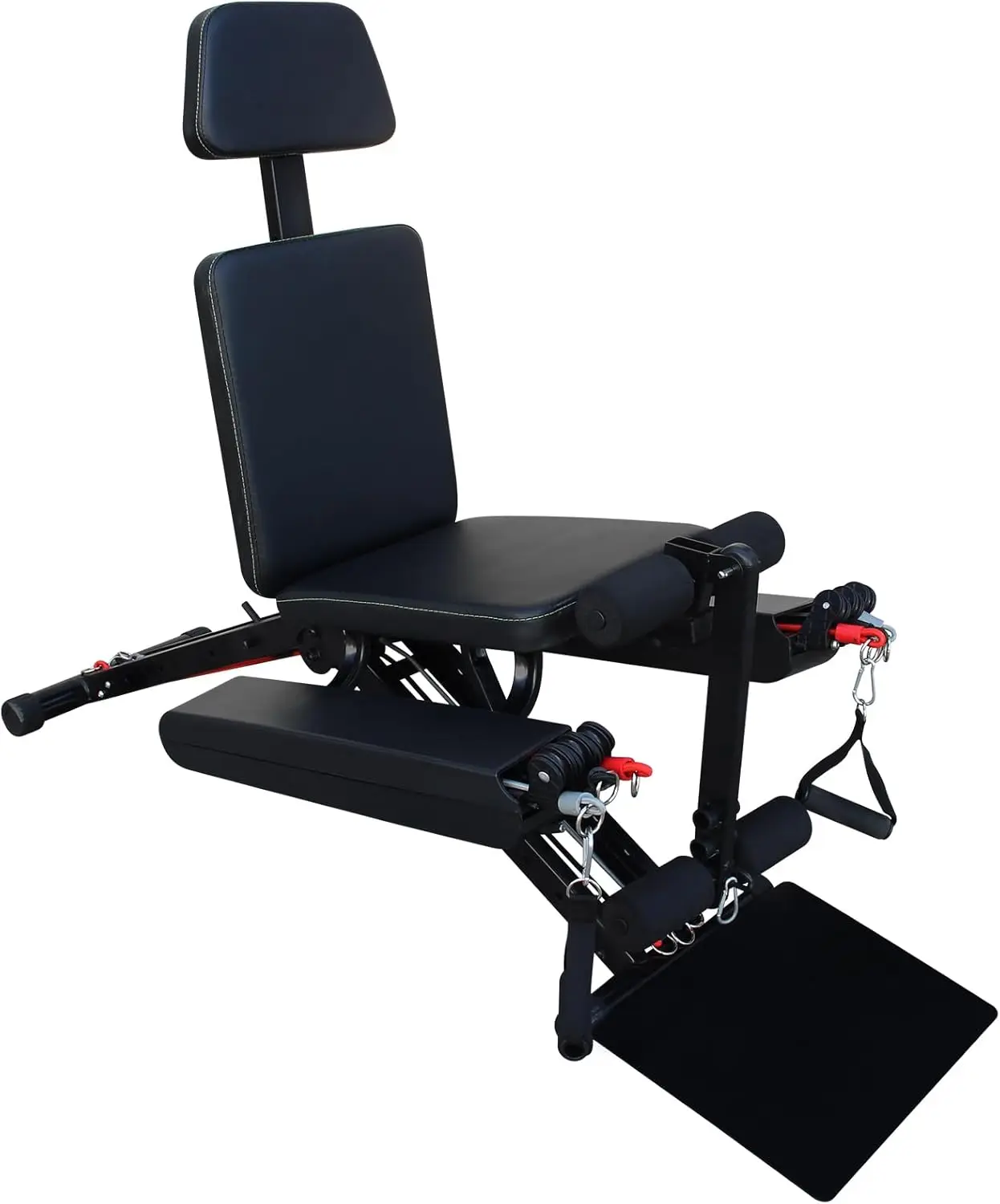 

Multifunctional Fitness Chair for Full Body Workout Adjustable Strength Training Bench Compact Folding Design