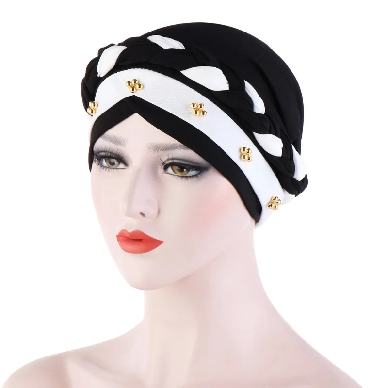 KepaHoo Head Scarf For Muslim Women Solid Cotton Turban Bonnet Hijab Caps Inner Hijabs Femme Musulman Arab Wrap Turbantes