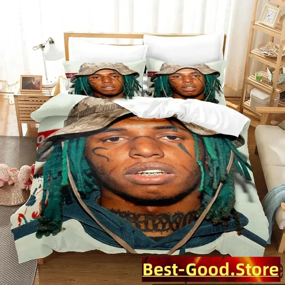 

3D Print Zillakami Rapper Bedding Set Boys Girls Twin Queen King Size Duvet Cover Pillowcase Bed boys Adult Home Textileextile