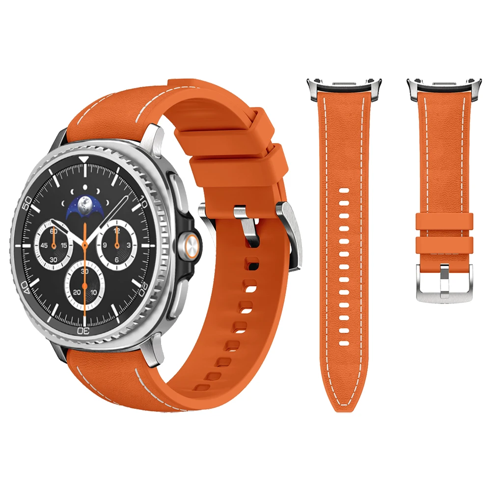 Leather+Silicone Ba… - image