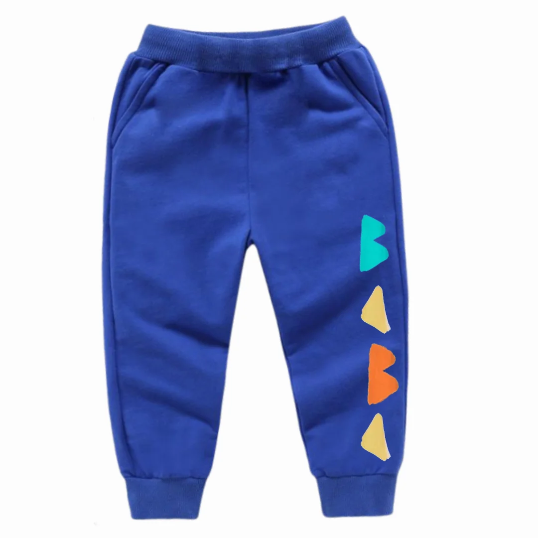 2024 kids jogging pants autumn boys sweatpants cotton children trousers casual sports clothing for baby girls