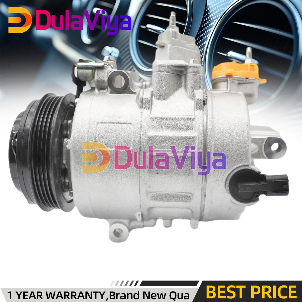 NOVO Compressor de Ar Condicionado com Embreagem para Ford Fusion 2.0L 2.5L 2013-2020, Ford Edge 2.0L 2015-2018, Lincoln MKZ 2.0L 2013-2020