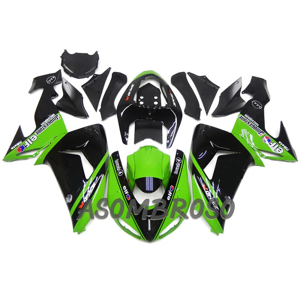 Prime Fairing Set for Kawasaki 06 07 ZX10R 2006 2007 ZX-10R ZX 10R Road Racing Body Repair Aftermarket Parts Free Custom