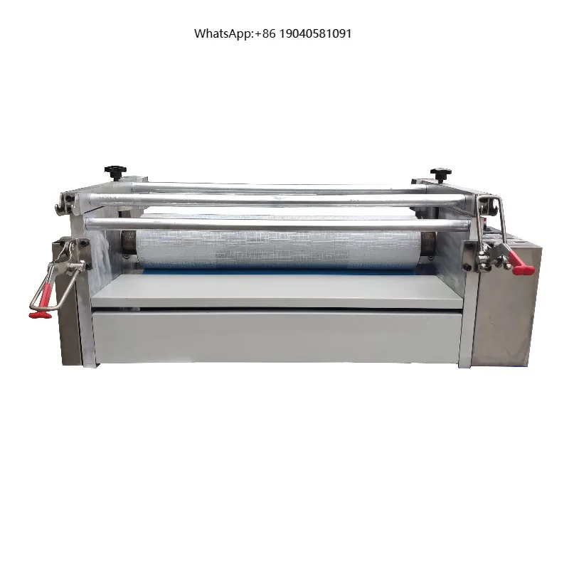Semi-Automatic 630mm Desktop Embossing Machine 1000W Single-Side Pattern Pressing (110V/220V)