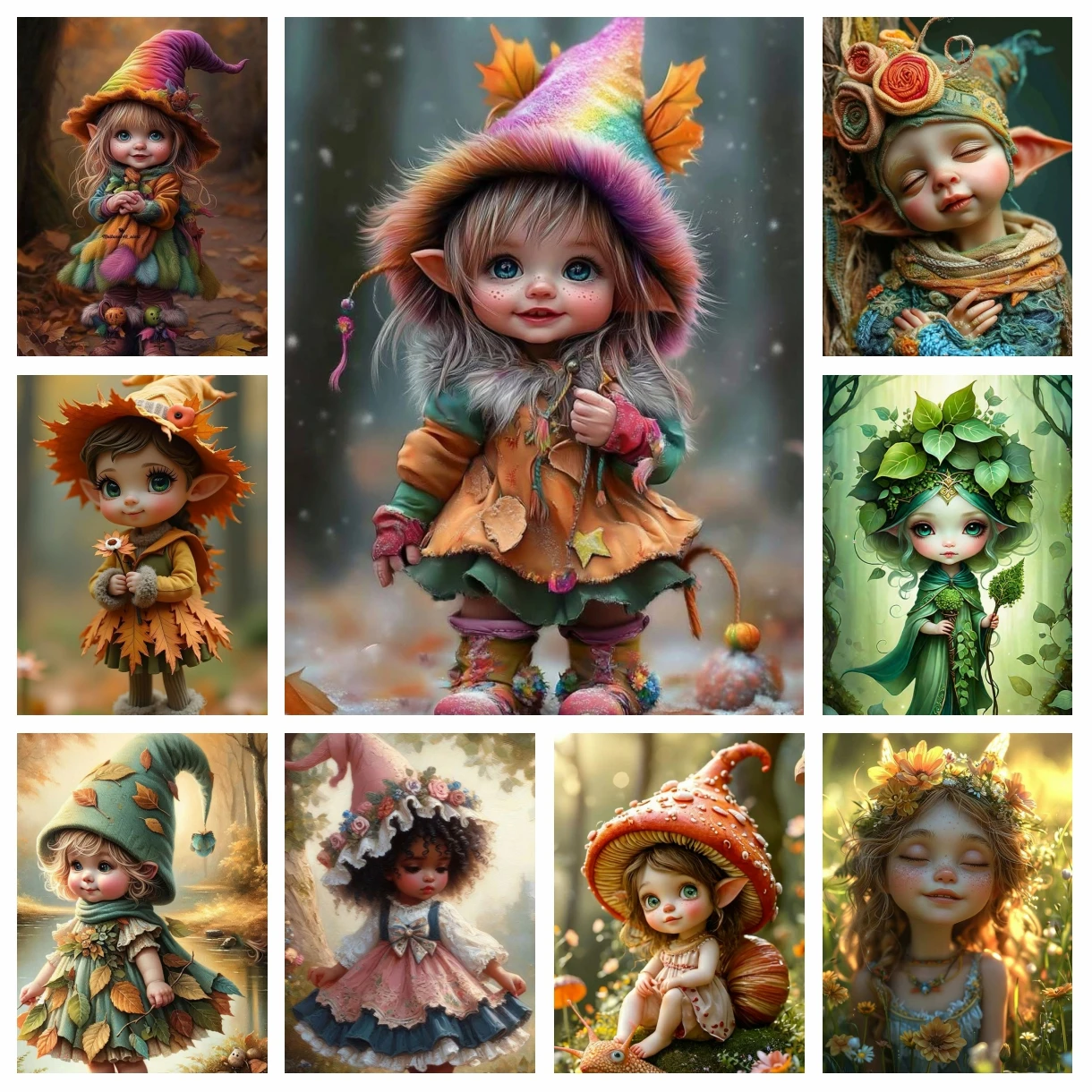 

Полный дрель Фэнтези Волшебный Эльф Алмазная картина Мечтательная фея Девушка Вышивка крестиком Картина Мозаика Ремесло Украшение дома