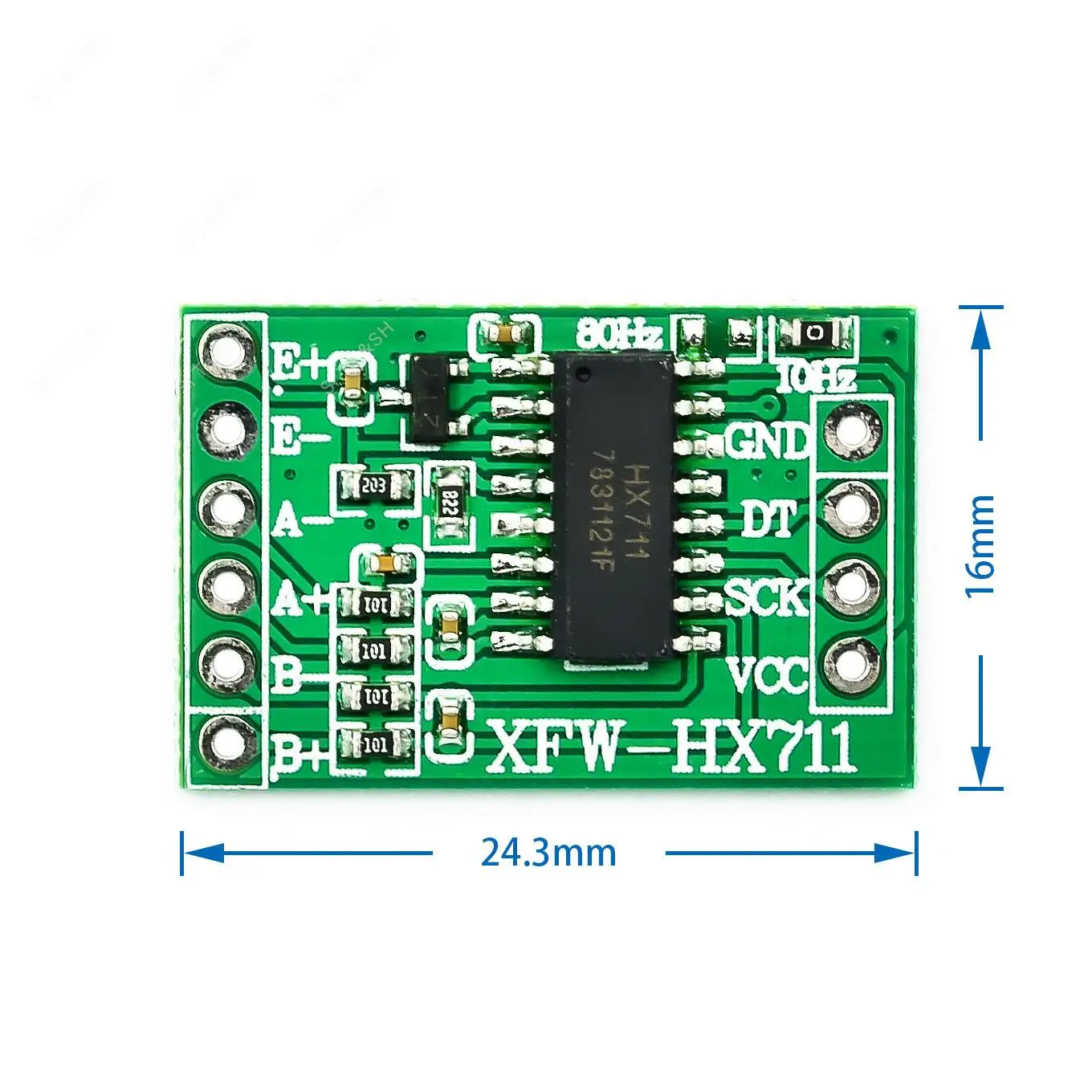 10pcs/lot HX711 Module Weighing Sensor Dedicated AD Module For