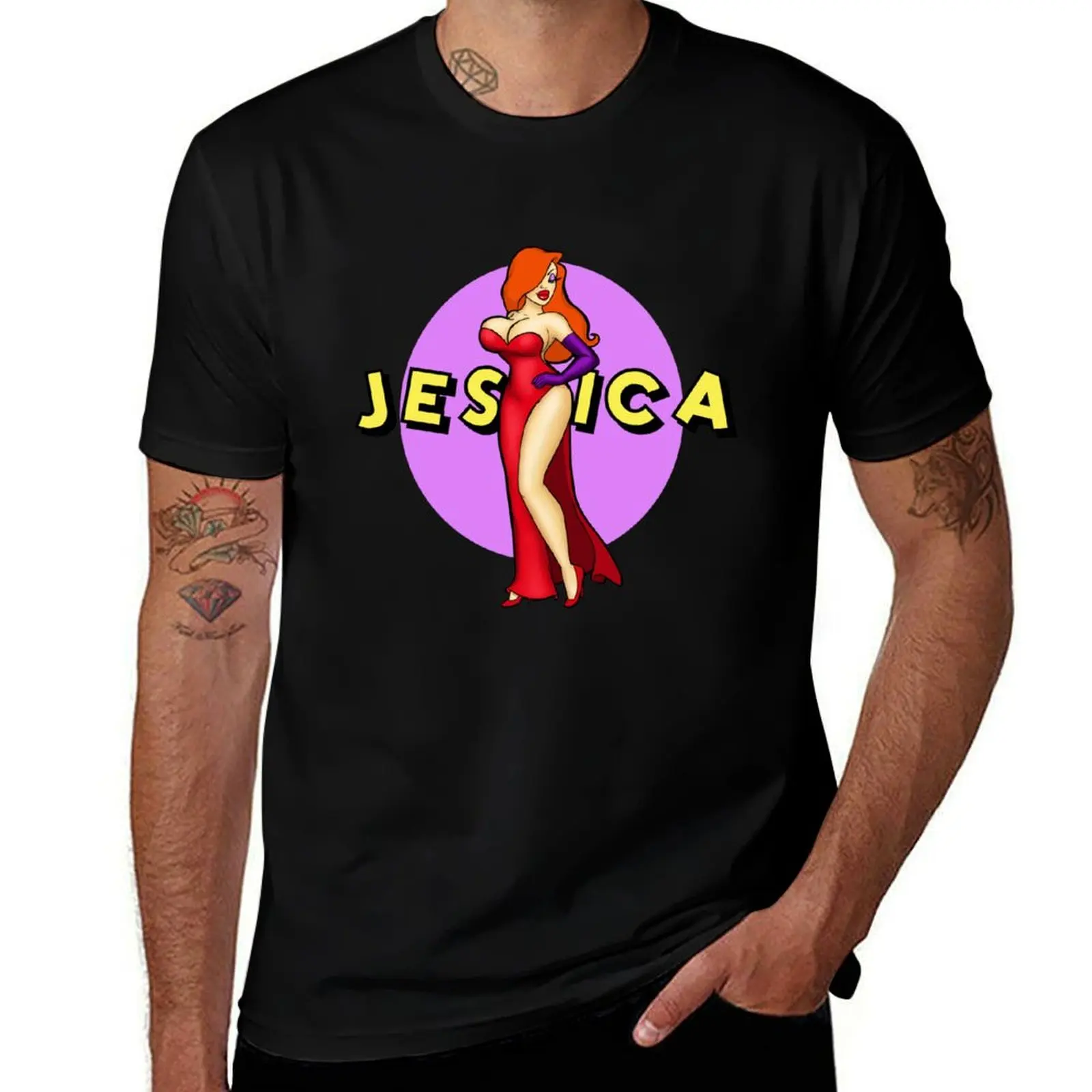 

Jessica Rabbit T-Shirt funny t shirts dark humor t shirt man casual T-Shirt