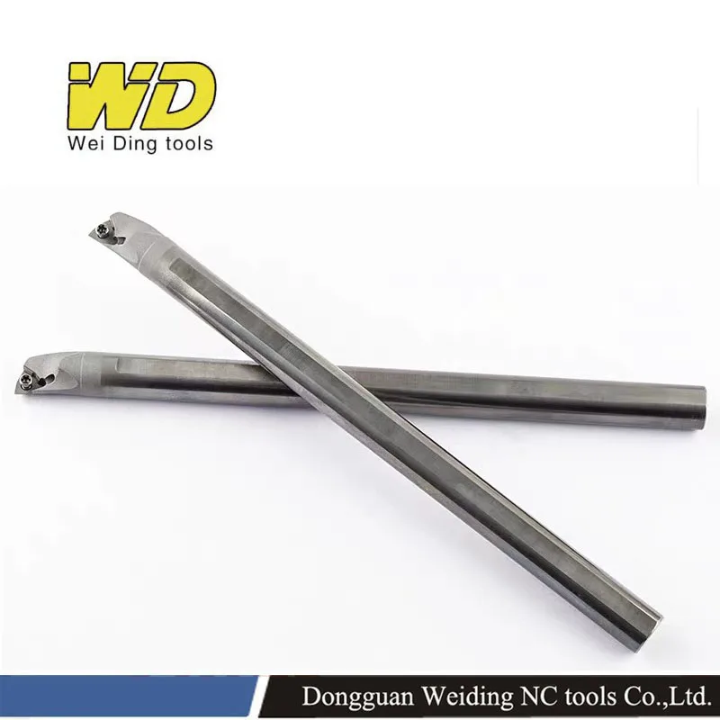 SWUPR-torno CNC, portaherramientas de torneado de carburo sólido, barra perforadora de acero de tungsteno, soporte de herramienta de torneado absorbente de golpes para precisión Ma