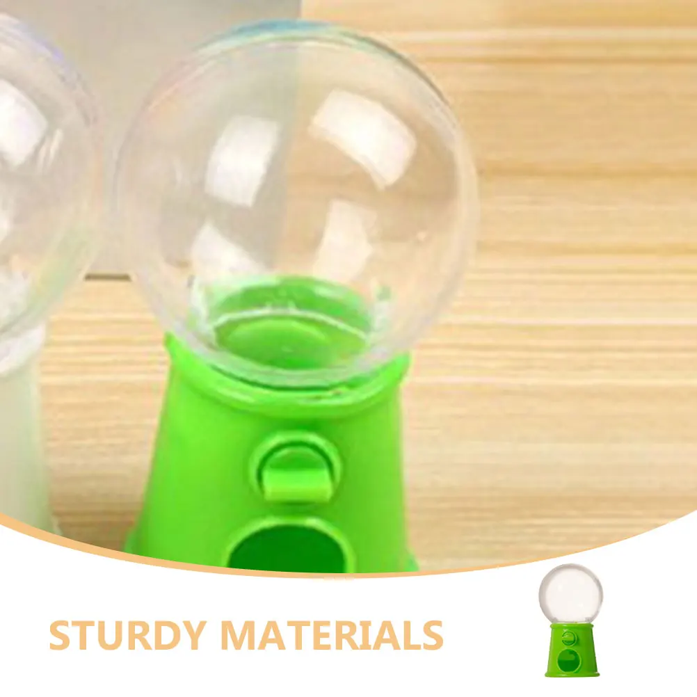 

2 Pcs Gasket Machine Candy Mini Dispenser Twist Sugar Containers for Party Favors Grabbing Machines Storage