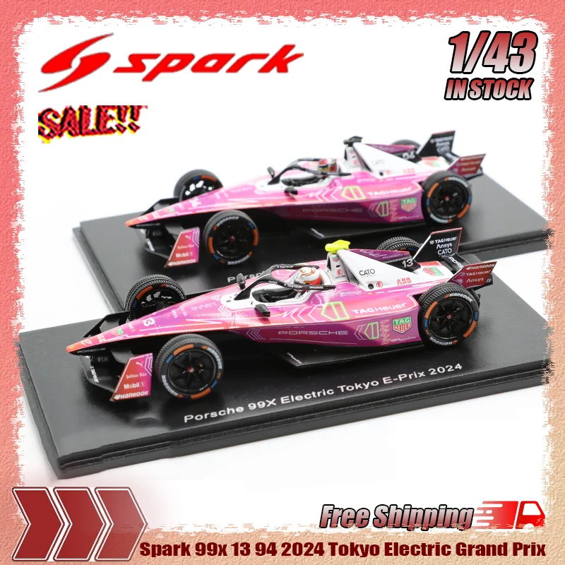 

Новый Stock Spark 1:43 99x 13, 94, 2024 Токио Электрический Гран-При Моделирование Смола Модель автомобиля Пользовательские игрушки Коллекционный подарок Орнамент