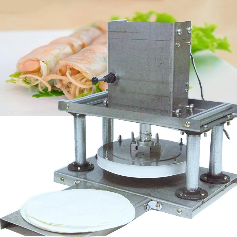 Hot Sale Commercial Pizza Dough Flattening Press Machine Cake Flatten Flat Press Machine Electric Roti Maker Chapati Machine
