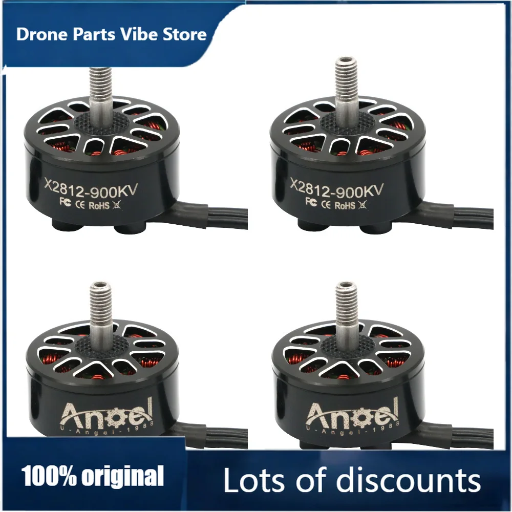 

Бесколлекторный двигатель FyBrushless Motor Angel X2812 900 1115KV для радиоуправляемых мультироторных дронов и самолетов 3-6S