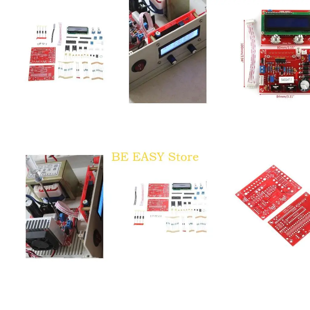 E28F Capacitors Adjustable Regulated Power Supply Module DIY Short Circuit