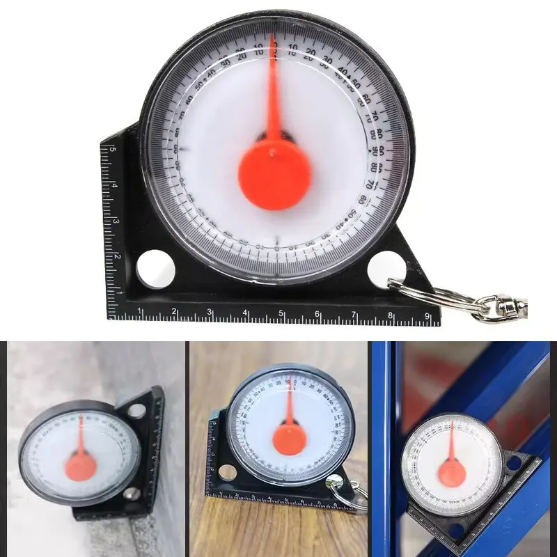 Level Gauge Ruler Horizontal Slope Universal Energy Protractor Woodworking High Precision Angle Measuring Instrument