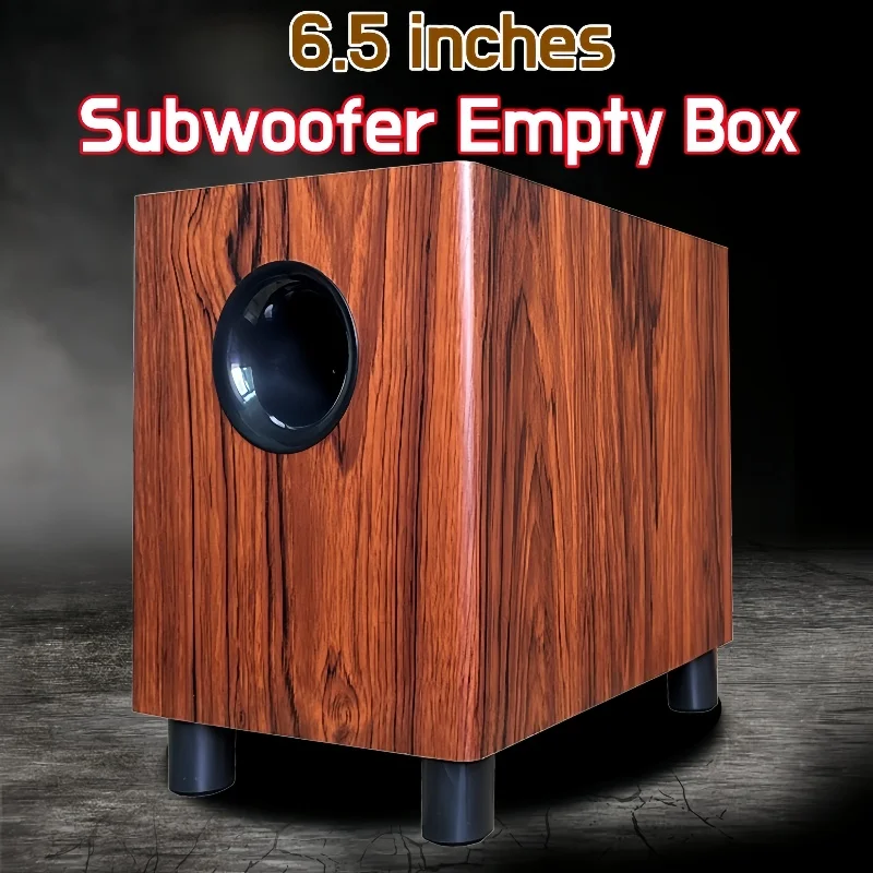 6.5-inch(146/168mm) Subwoofer Empty Box Body, DIY Car/Home Audio Modification, Subwoofer Density Board Housing, Subwoofer Box