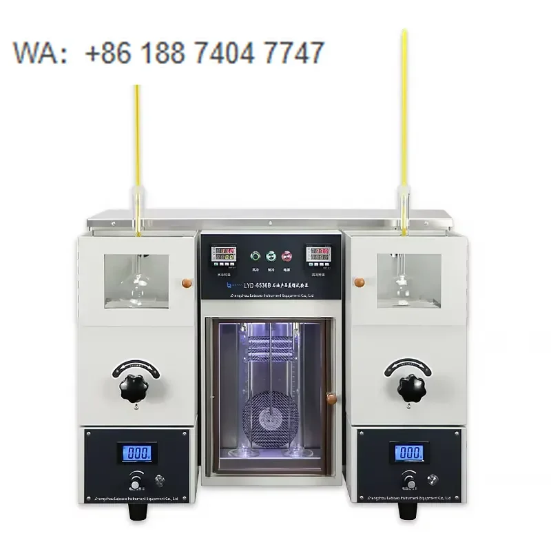 For LYD-6536B Refrigerated Double Petroleum Product Distillation Tester with 1 Year Warranty 0.5 Accuracy
