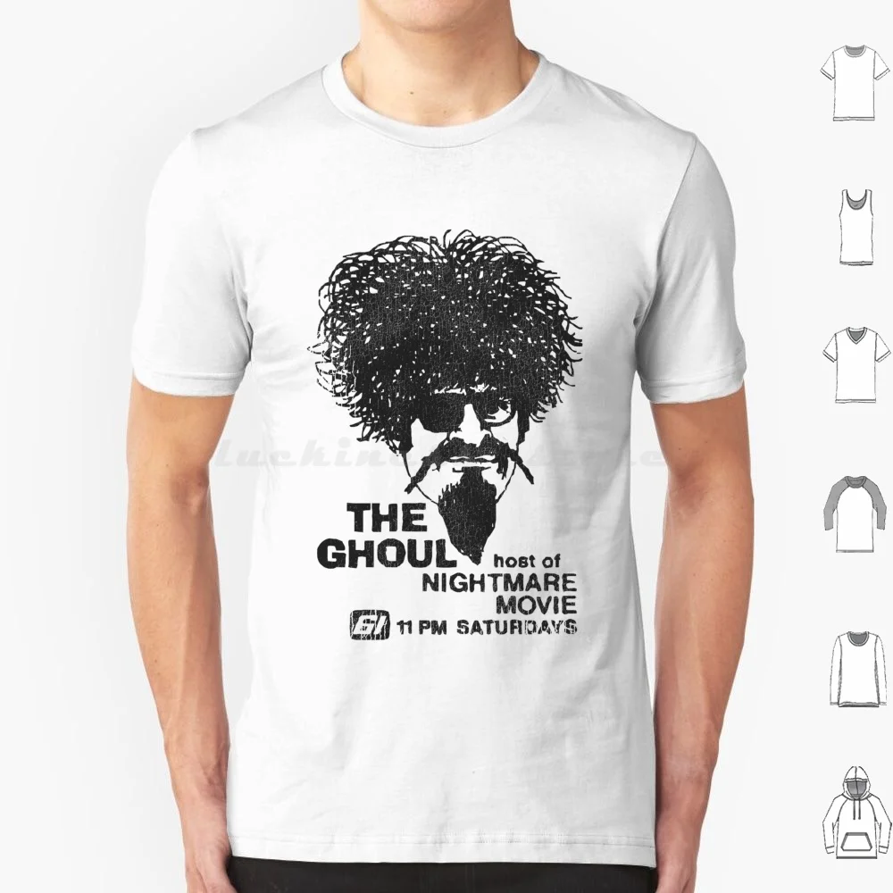 The Ghoul Host Of Nightmare Movie T Shirt Men Women Kids 6xl 60s 60s Tv Cult Horror Ghost Host Halloween Halloween Special