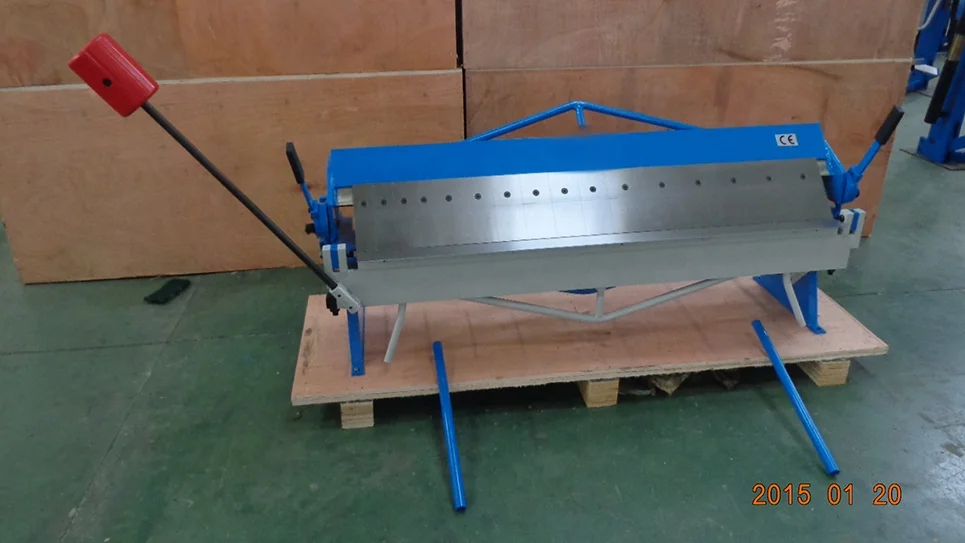 BP-1650  TTMC Manual Pan and Box Brake Sheet Metal Folding Machine 1270mm Width, Manual Pan Brake