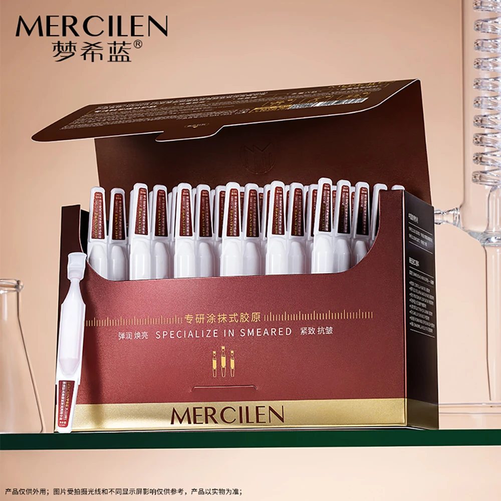 

30PCS Collagen Peptide Retinol Facial Serum Moisturizing Brightening Beauty Face Essence Dilute Fine Lines Korean Skincare