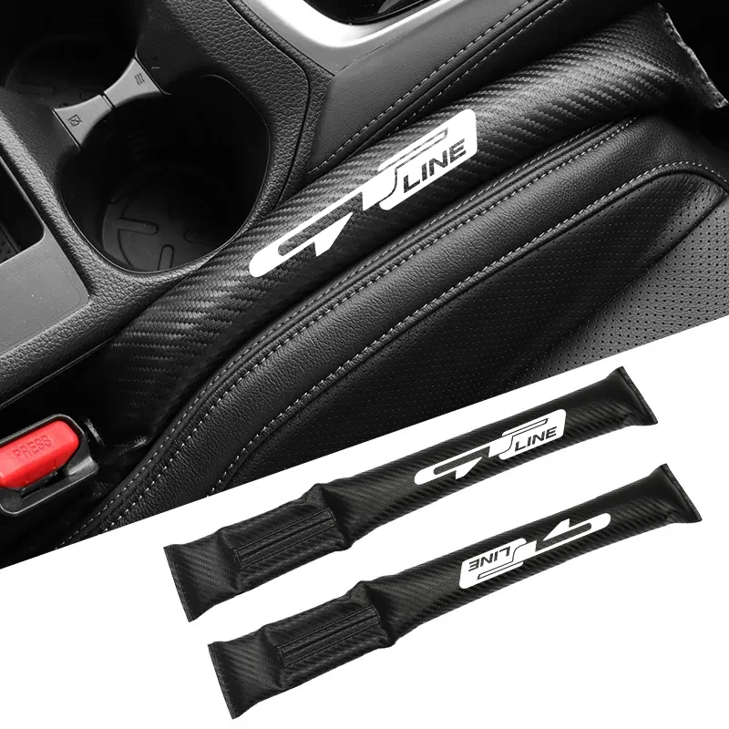 

Carbon Fiber Car Interior Seat Gap Plug Filler Pad For Kia K9 Forte Ceed Cerato RIO K3 K5 Accessories