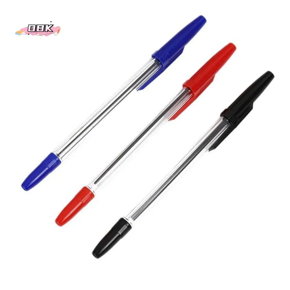 플라스틱 젤 펜, 오래 지속되는 포인트 펜, 블랙, 레드, 블루, 심플한 외관, 3 가지 색상, 15cm, 1.0mm, 20 개