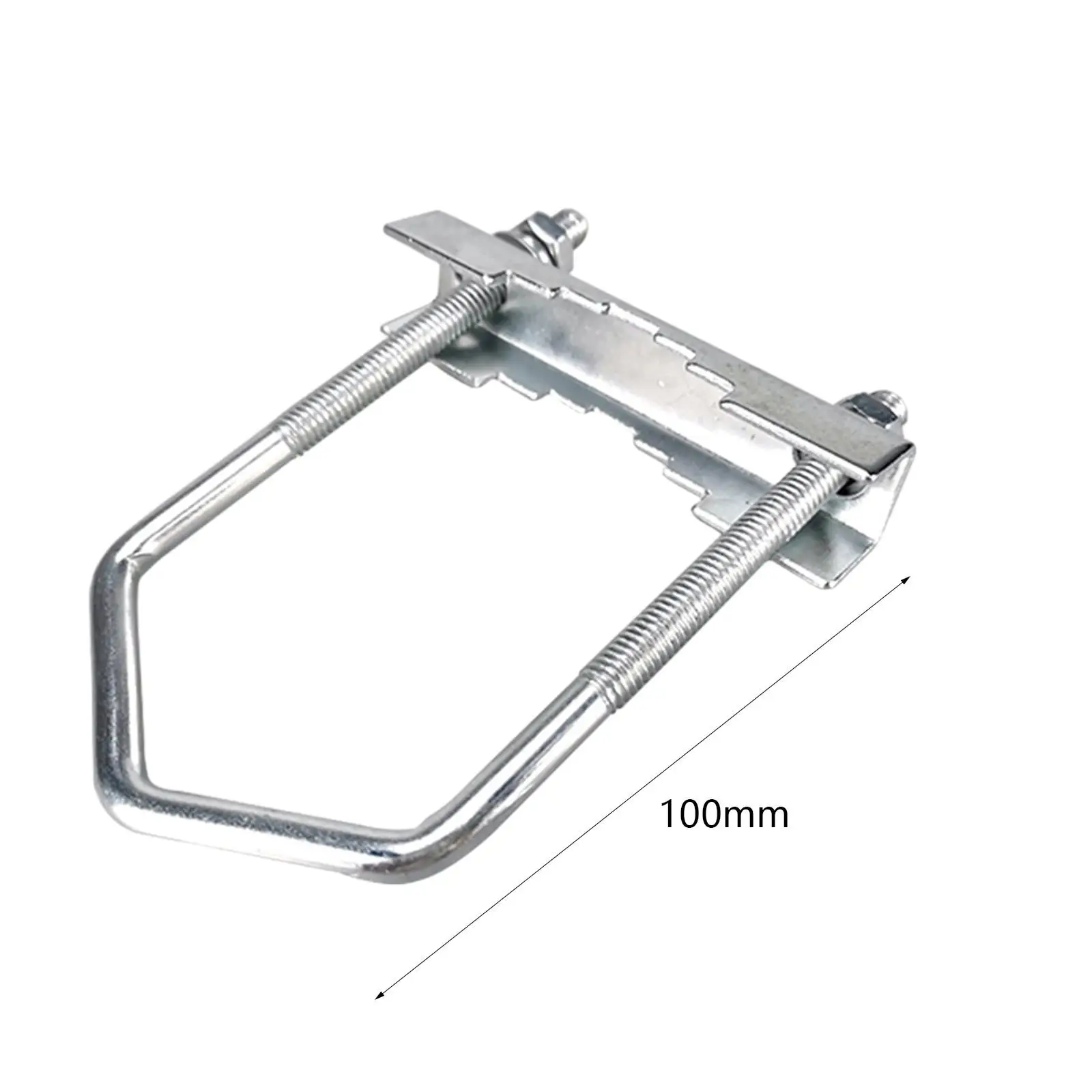 Square U Bolt Hardware Iron U Bolt Clamp Simple Installation Mini U Bolts Pole Square Bend U Bolts for Trailer Camper Trailer