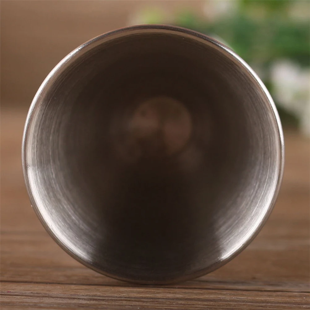 

4 pcs 30/10Ml 50/30Ml Stainless Steel Measuring Cup Double Head Ounce Cocktail Jigger Bar Tool Drink Mixing Wine Measuring
