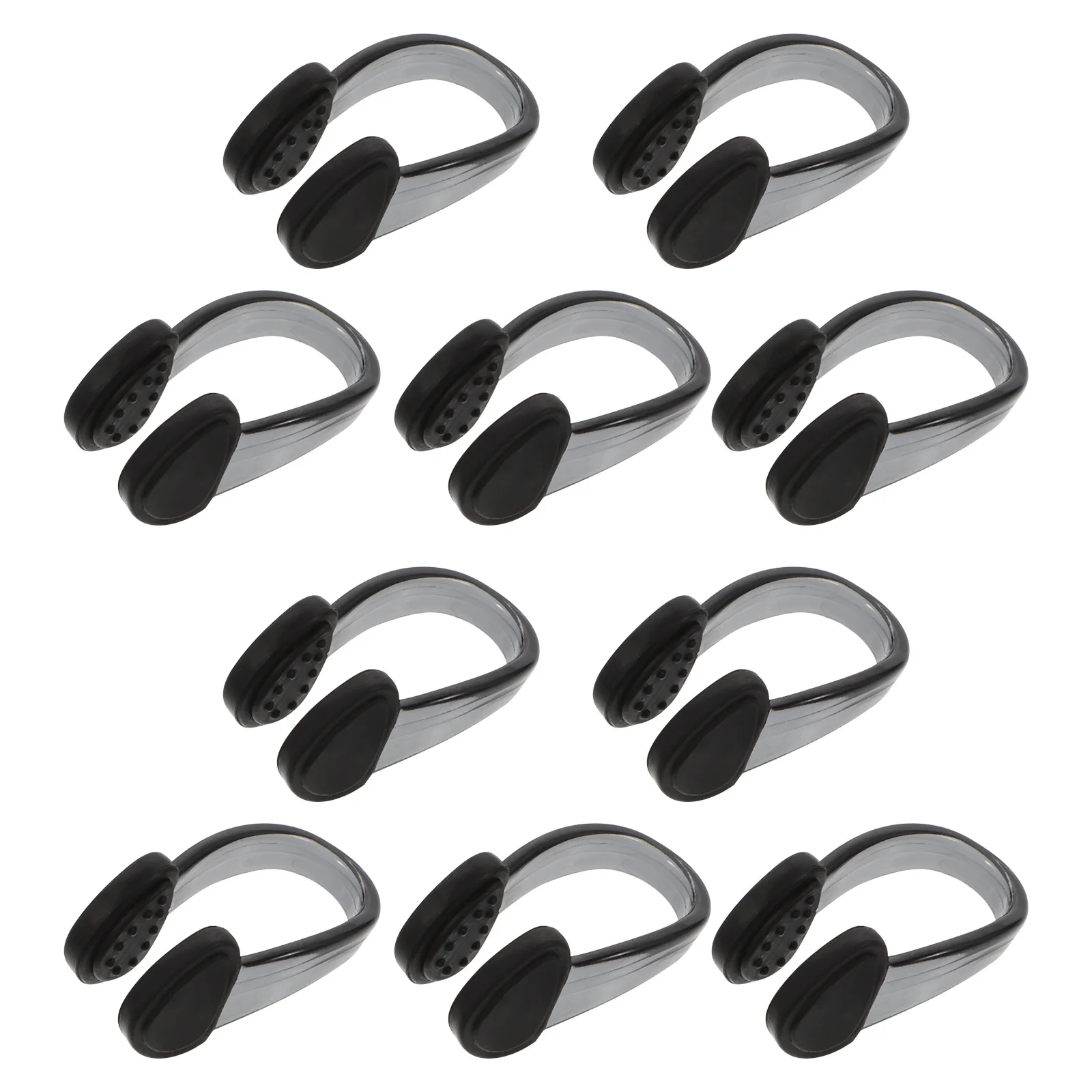 

10pcs Reusable Swimming Nose Clips Durable Anti-Choking Nose Protectors For Pool Swimming Diving Environmentally Friendly Safe