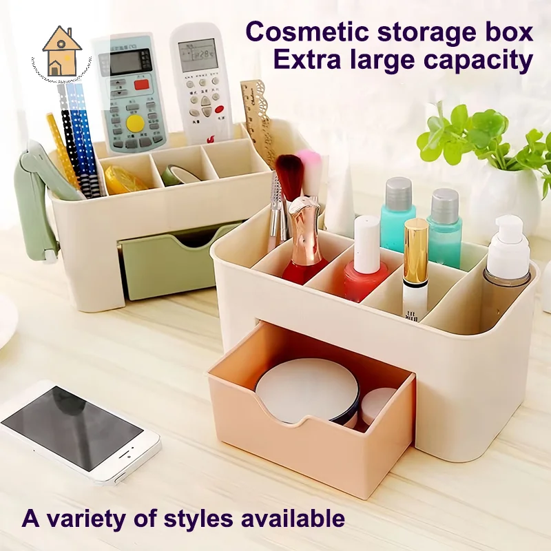 

Nail Storage Box Container Cotton Swab Storage Box Accessories Cleaning Desktop Tools Multifunctional Jewelry Box Cosmetic Stor