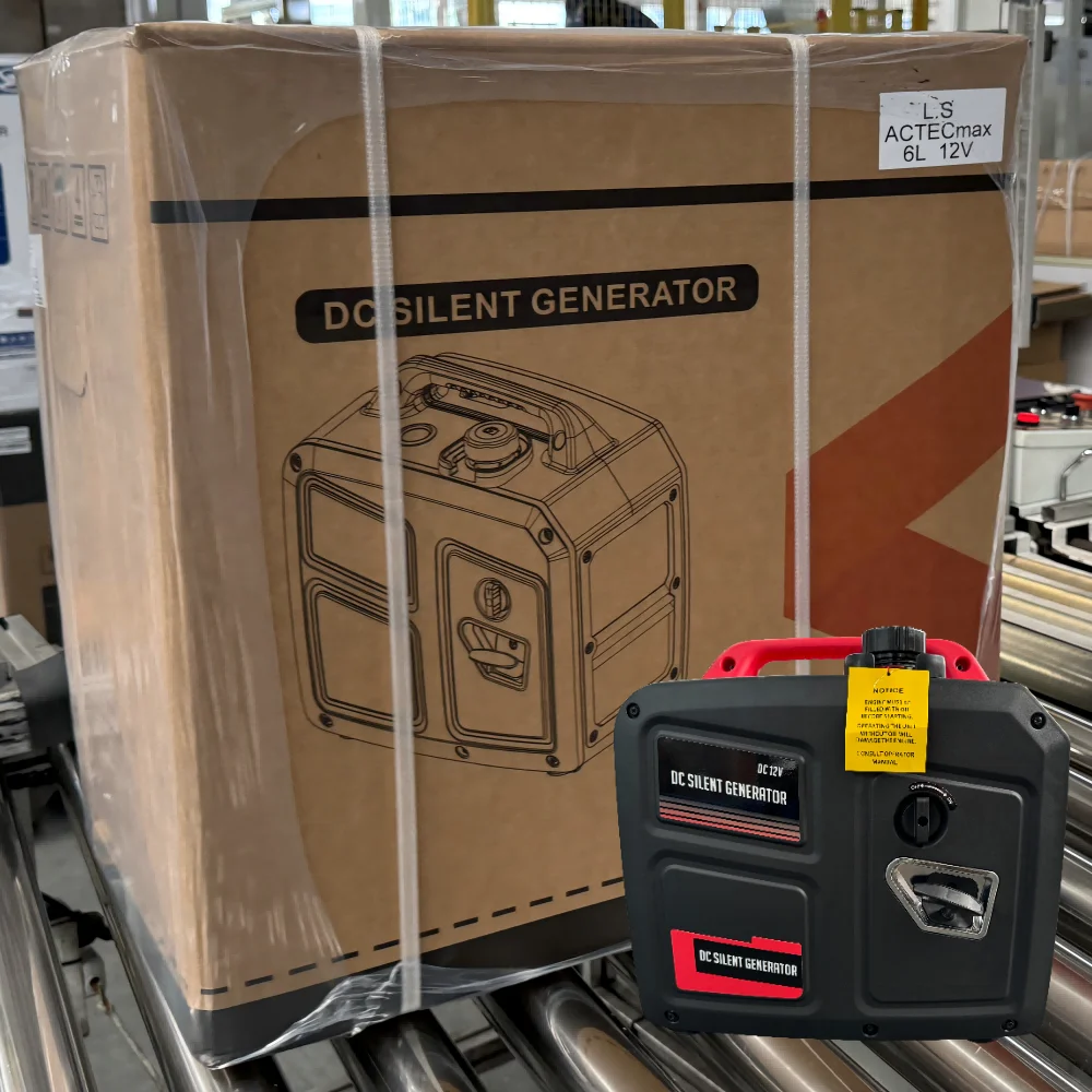 

ACTECmax Portable Generator 12V New Type 1800W Silent 24VDC Generator AC.501.042 Electric Backup Power For Car Air Conditioning