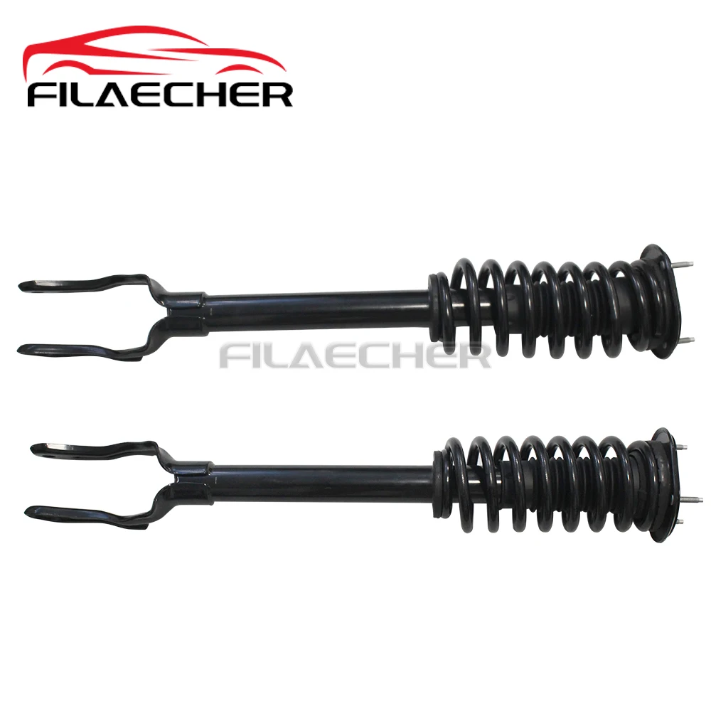 Amortiguador de Suspensión Delantero Izquierdo y Derecho para Jeep Grand Cherokee 2011-2014 con Resorte Helicoidal Sin ADS 68069661AB 68027000AA