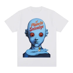 ファンタスティック惑星el planeta salvaje 70sカルト映画tシャツコットンメンズtシャツ新ティーtシャツレディーストップス