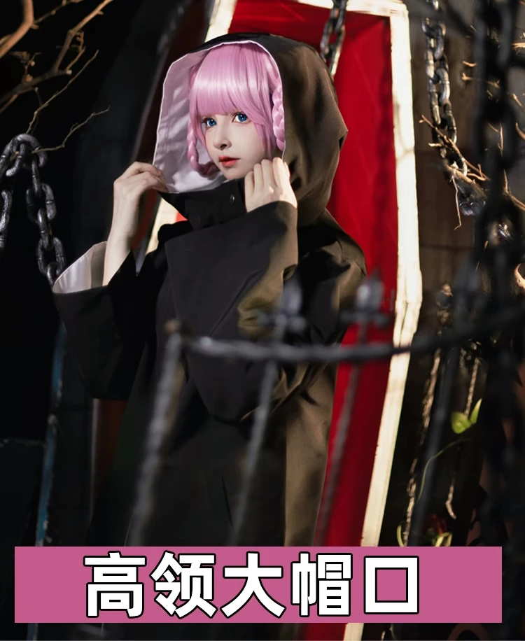 جديد ناناكوسا نازونا تأثيري حلي هالوين عيد الميلاد لعب الأدوار حفلة المعرض الهزلي موحدة XS-XL في المخزون ليلة عباءة