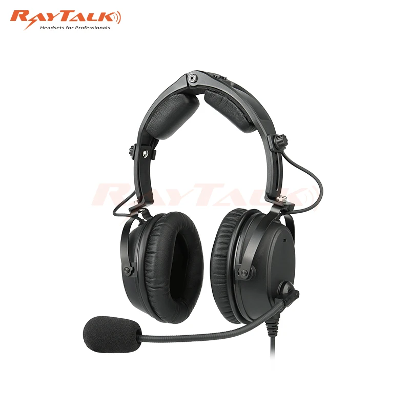 New Arrived ANR Aviation Headset with Bluetooth for Pilots, Noise Cancelling Mic, 3.5mm Jack, General Aviation(GA) Plugs