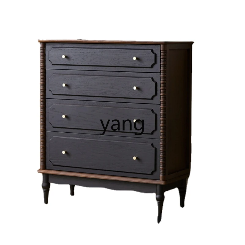 

CX Locker Solid Wood Chest of Drawers Small Apartment Bedroom Chest of Drawer Storage Cabinet