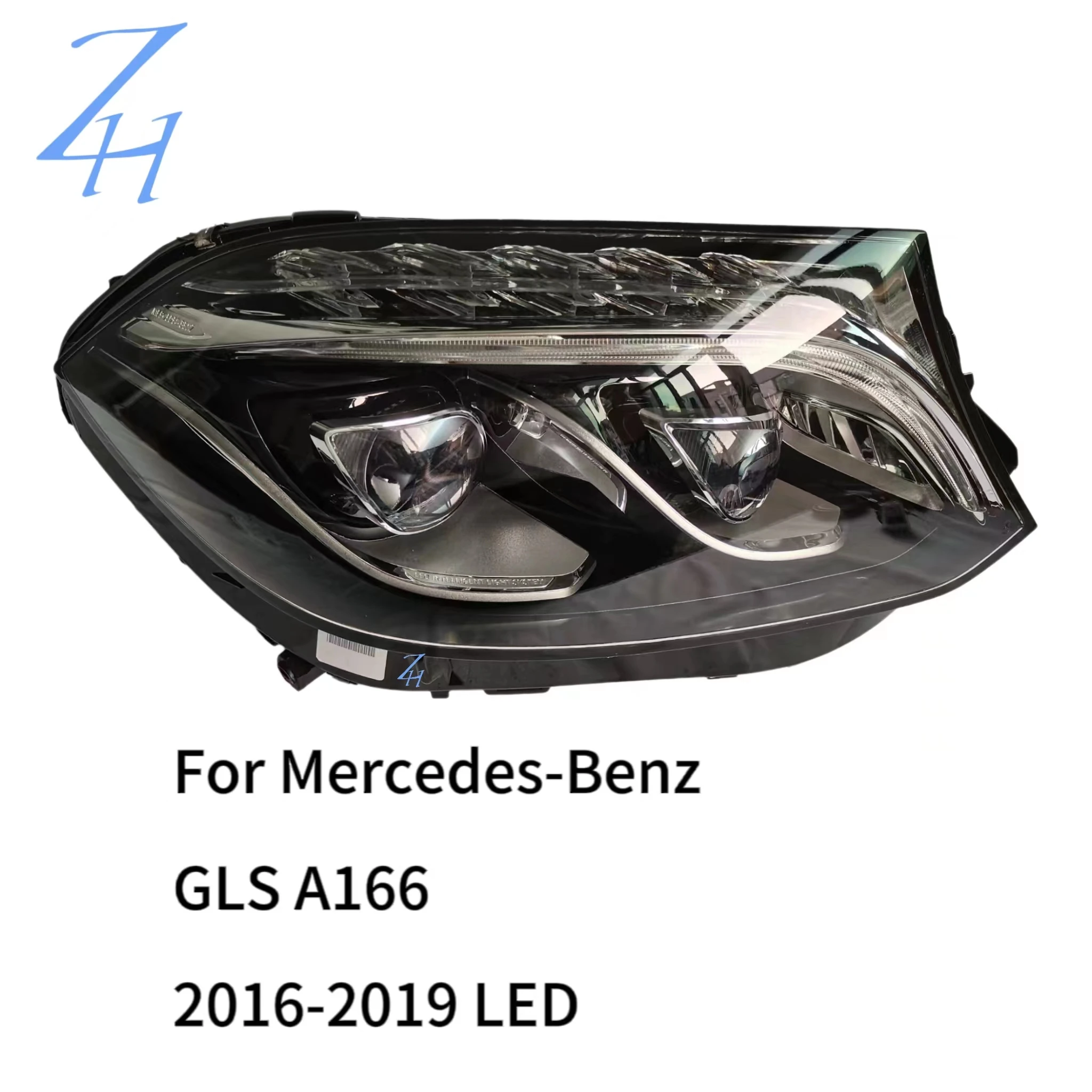 For Mercedes-Benz GLS A166 automotive headlights GLS400 GLS350 GLS500 headlights assembly 2016-2019LED Original manufacturer