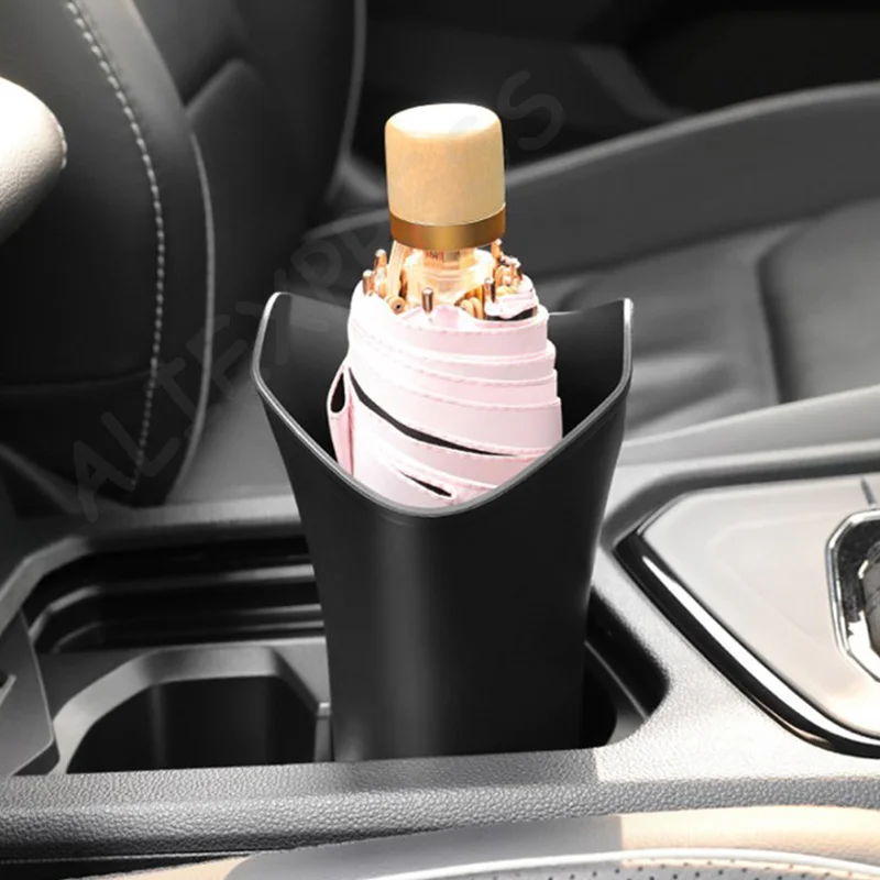 

NewCar Muliti-purpose Storage Holder for Umbrella Bverage Trash Storage Box Auto Cup Holder Garbage Can