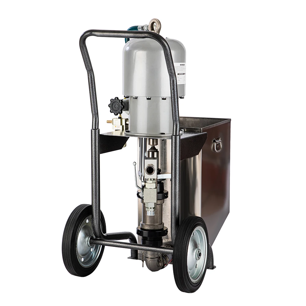 Pneumatic Airless Paint Sprayer PT-201 High Efficiency Pneumatic Paint Sprayer Specialized for Thick Fireproof Coatings