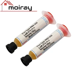 Original AMTECH Solder Soldering Paste Oil 10cc RMA-223-ASM BGA PCB Advanced Oil Welding Repair Needles Rework Repair Tool