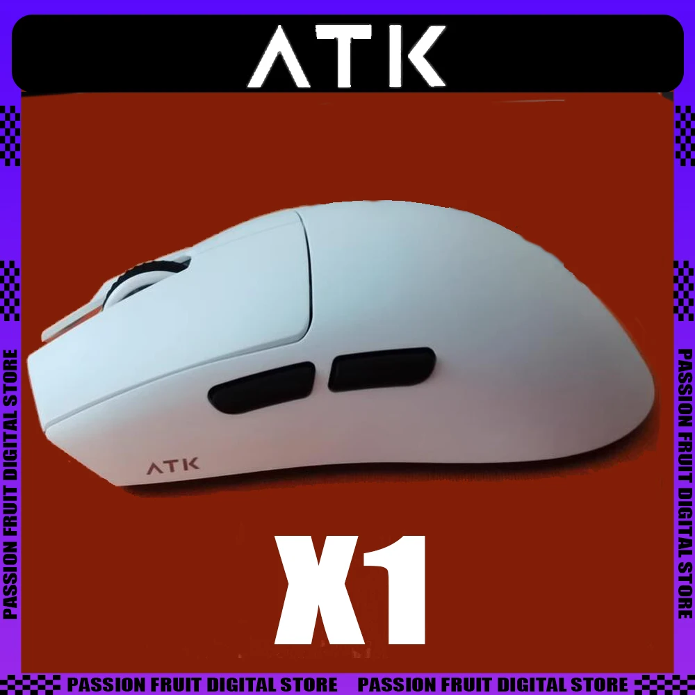 ATK Blazing Sky X1 Wireless Mouse Dual 8K PAW3950 Liekong X1 Smartspeed E-Sports Gaming Mouse Lightweight PC Gamer Accessories