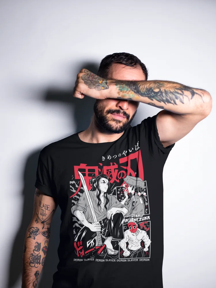 Demon Slayer Hotaru Haganezuka T-Shirt Horror Manga Anime Gifts Shirt All Size
