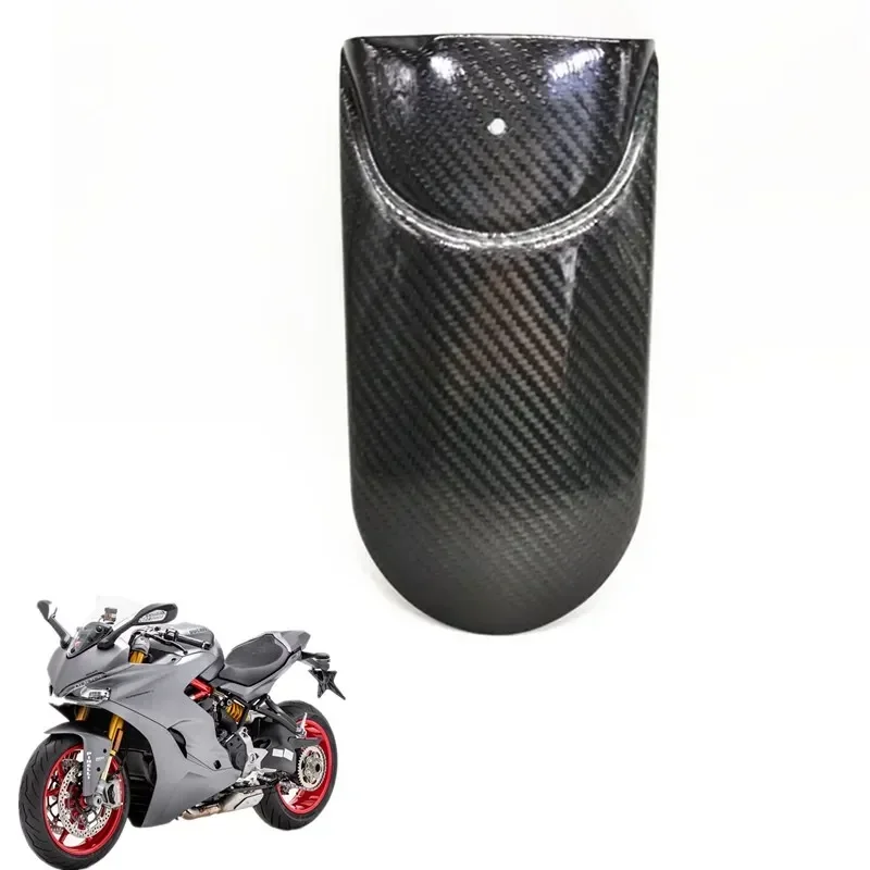 FOR Ducati Supersport 939 S - 2017-2020 Motorcycle Parts Mudguard Splash Guard Front Fender Extended Carbon Fiber Supersport939