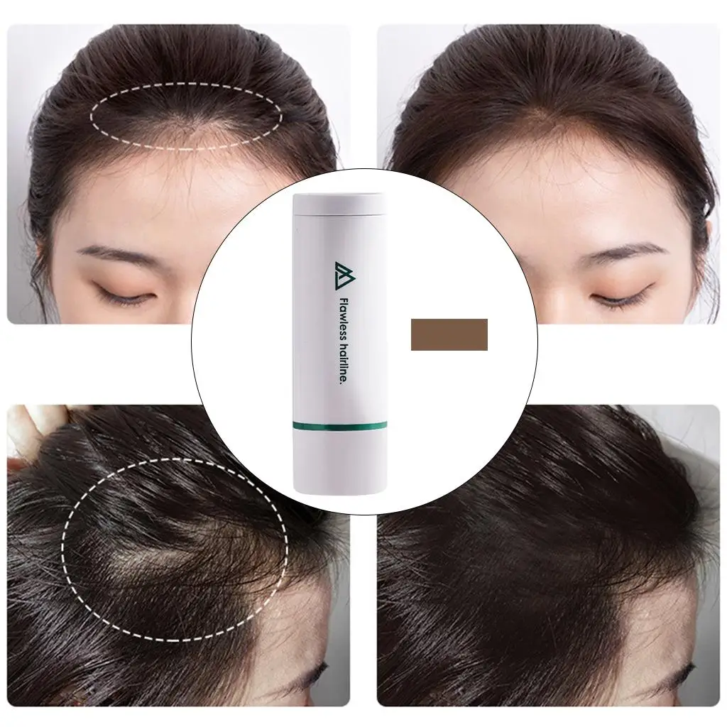 Natural Docile Hair Touch Up Shadow Powder Transpiratie Concealer voor het creëren van wilde haarlijn en delicate wenkbrauwvorm