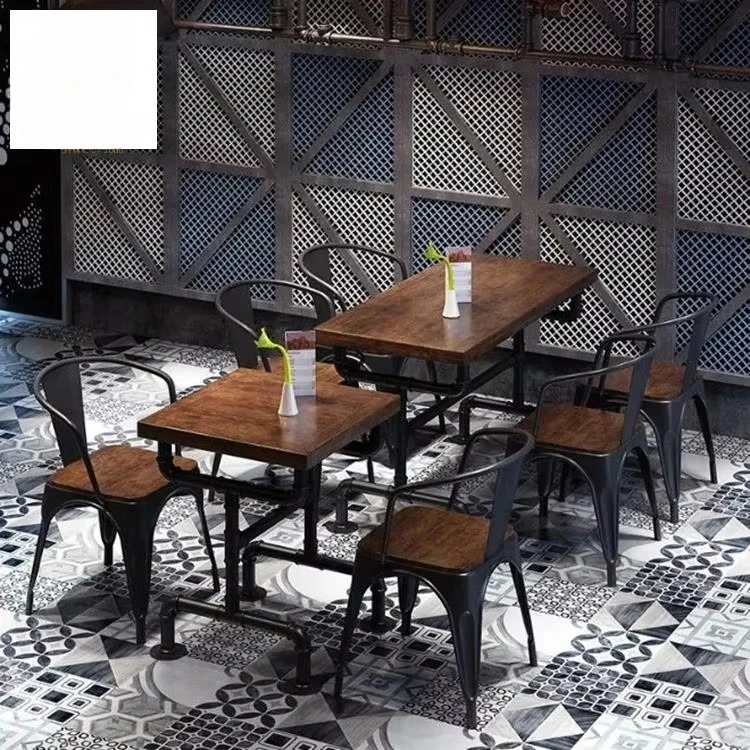 

Комплект мебели для кафе и ресторанов: современные деревянные стулья для оптовой продажи, для кофеен, фастфуда, коммерческих помещений, квадратные, настольные