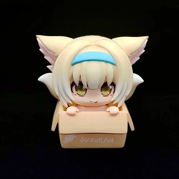 

Anime Arknights Suzuran Cosplay Cartoon Garage Kits Miniature Figurine Figures Model Mascot Desktop Ornament Accessory Collector