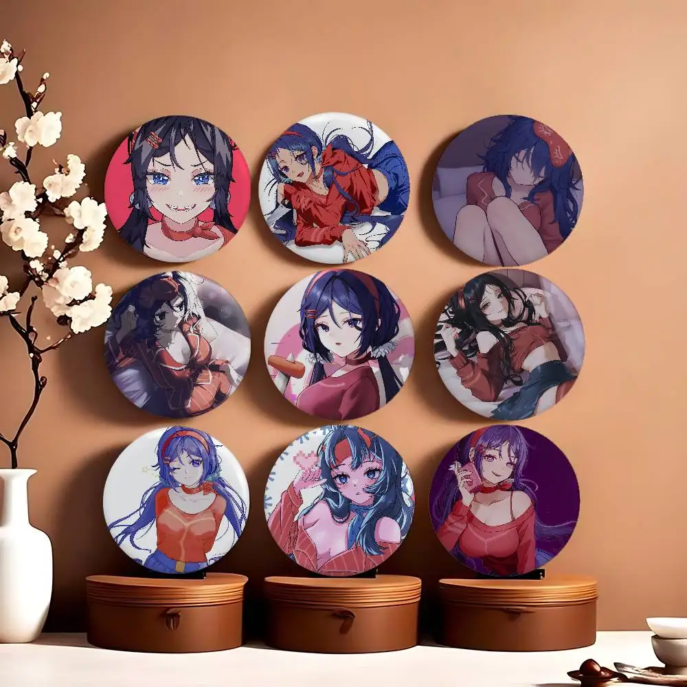 أنيمي النوم ميتا شارات زر PinsBrooch الإبداعية مضحك يقتبس شارة الملابس على ظهره مجوهرات هدية للأطفال الأصدقاء