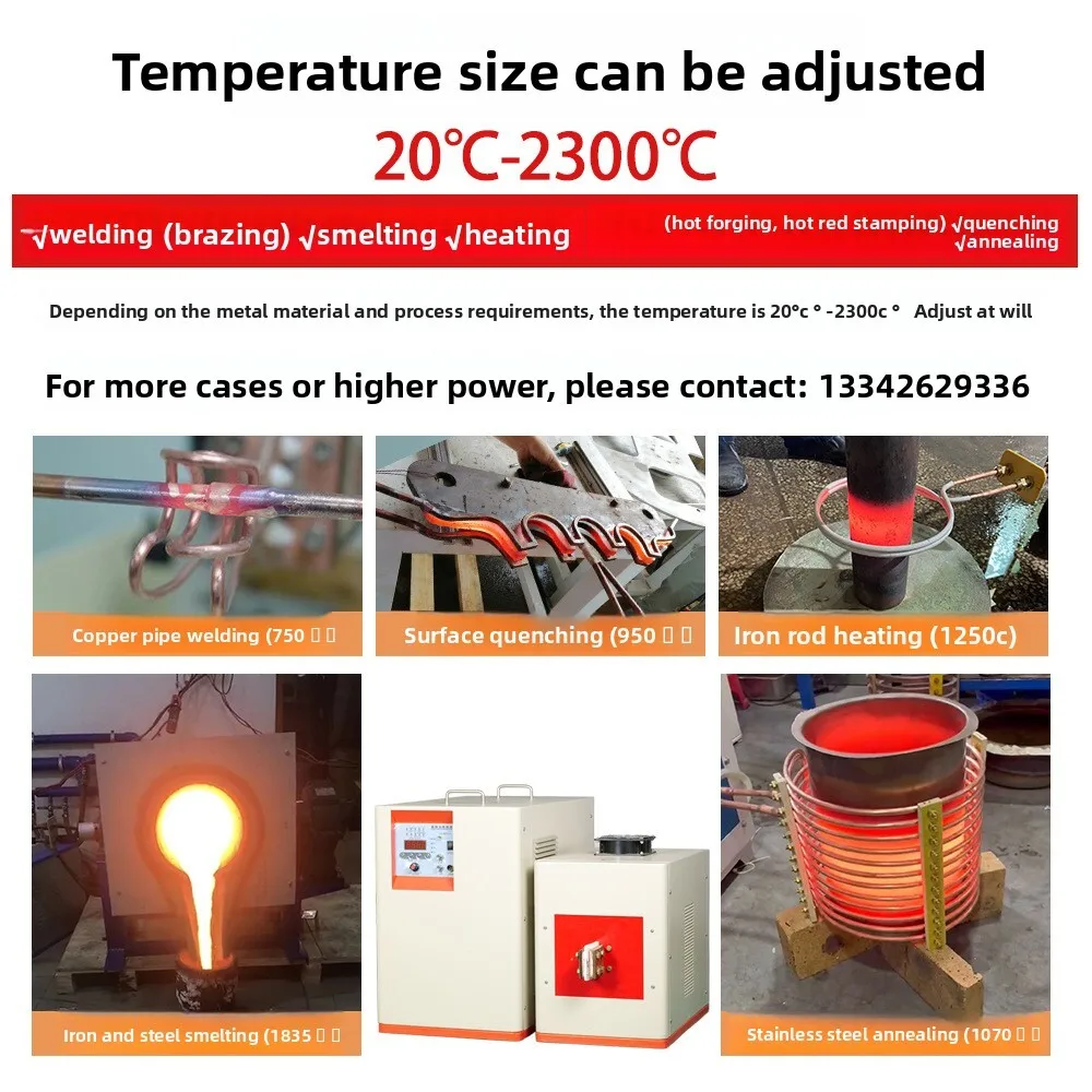 40kw-200kw Ultra High Frequency Heat Machine Copper Tube Forging Induction Heating Quenching Equipment