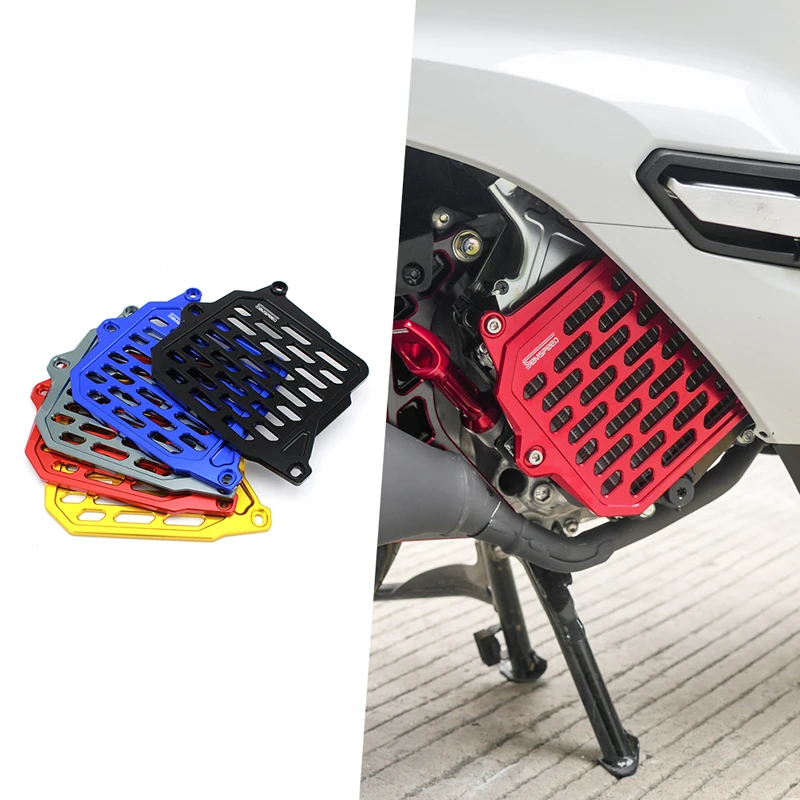motorcycle CNC Aluminum radiator guard mesh For Honda Giorno+ 125CC
